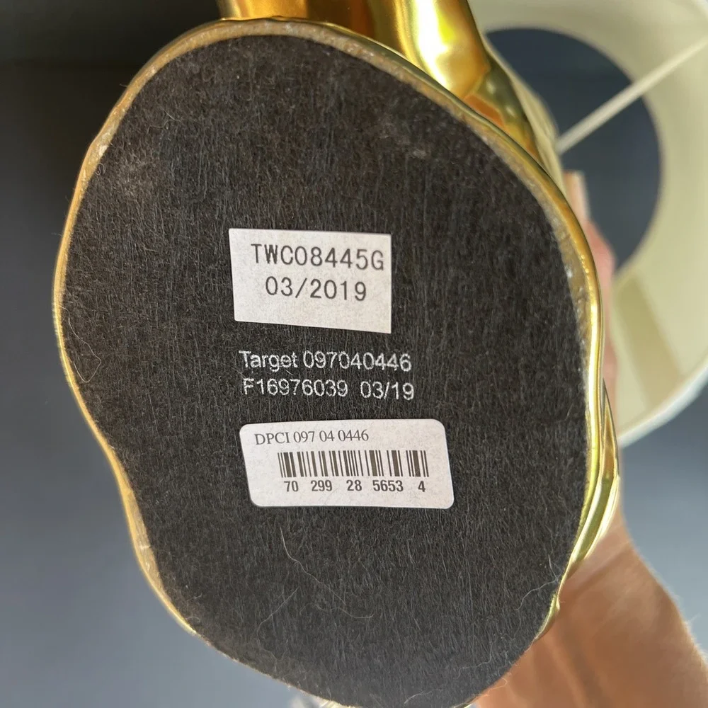 Gold Unicorn Head Table Lamp 17